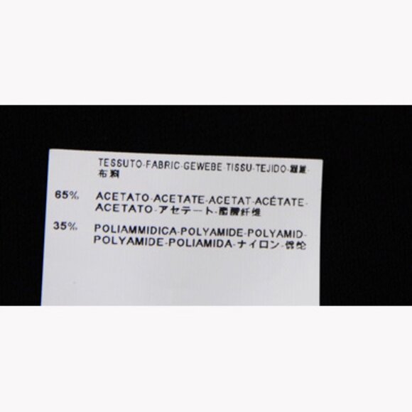 BALENCIAGA BLACK DRESS WITH CAPELET STRETCH JERSEY RUCHING - Picture 10 of 11